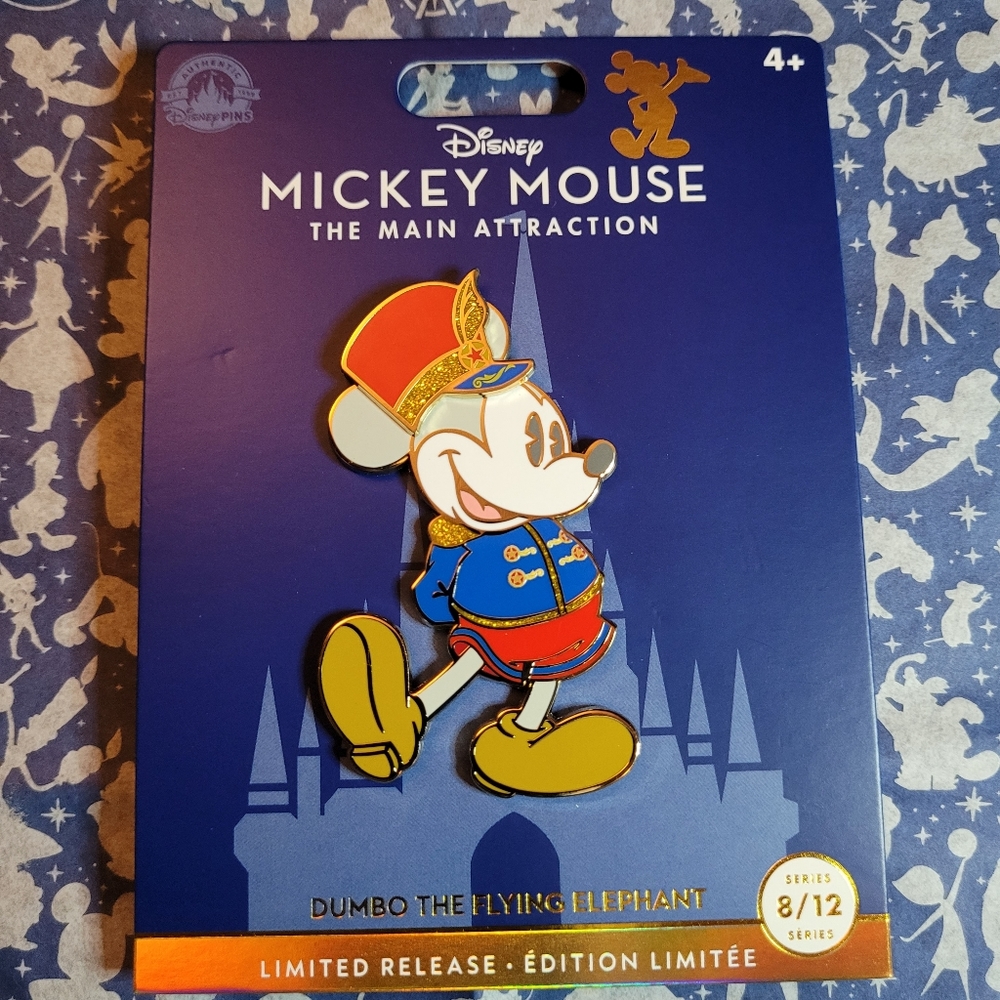 Disney | Mickey Mouse Dumbo Main Attraction Pin